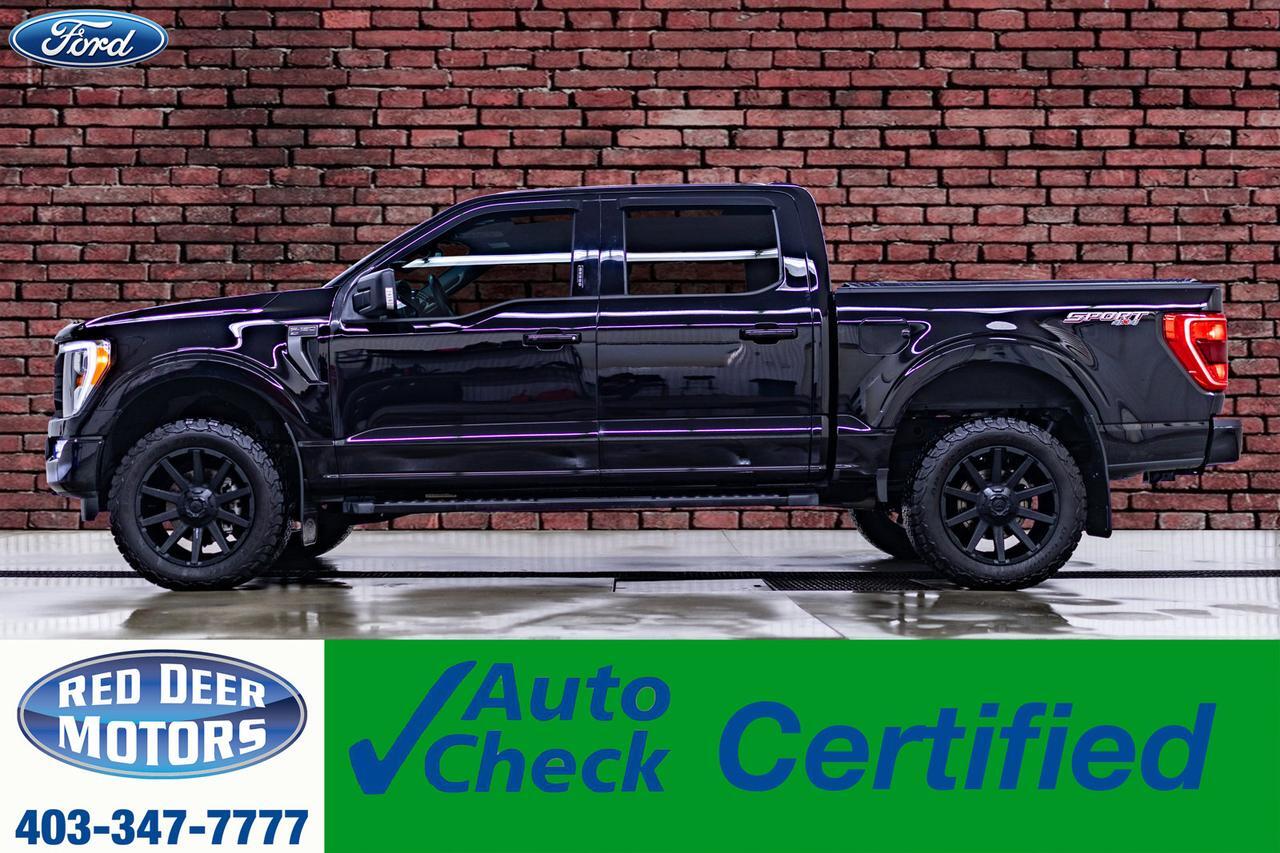 2021 Ford F-150 4x4 Super Crew XLT Sport Nav Roof BCam Level Kit