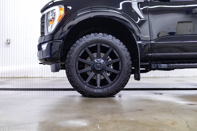 2021 Ford F-150 4x4 Super Crew XLT Sport Nav Roof BCam Level Kit Red Deer AB