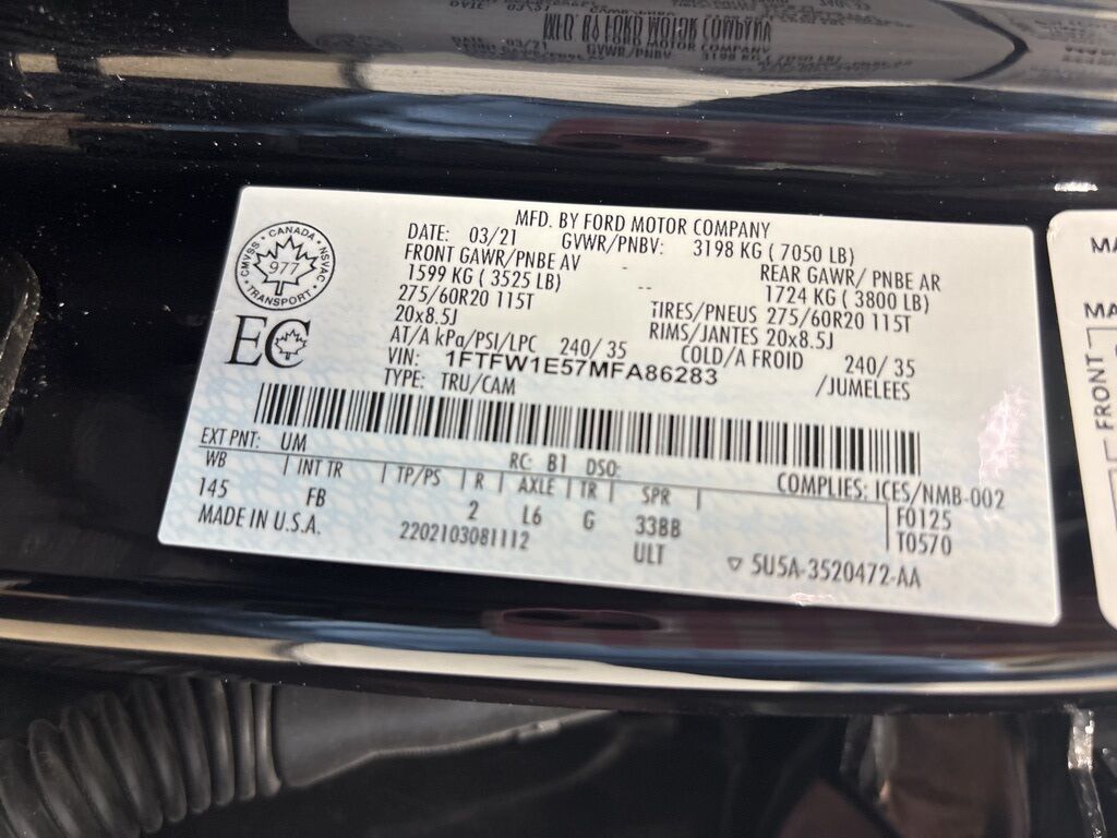 2021 Ford F-150 4x4 SuperCrew XLT Minocqua WI