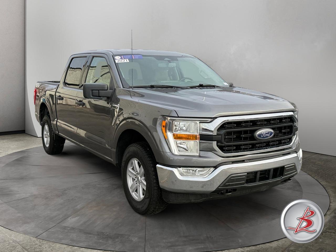2021 Ford F-150 Crew Cab 4x4 XLT FX4 3.5 Ecoboost