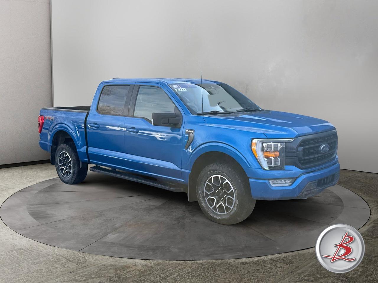 2021 Ford F-150 Crew Cab 4x4 XLT FX4 Sport 3.5 Ecoboost