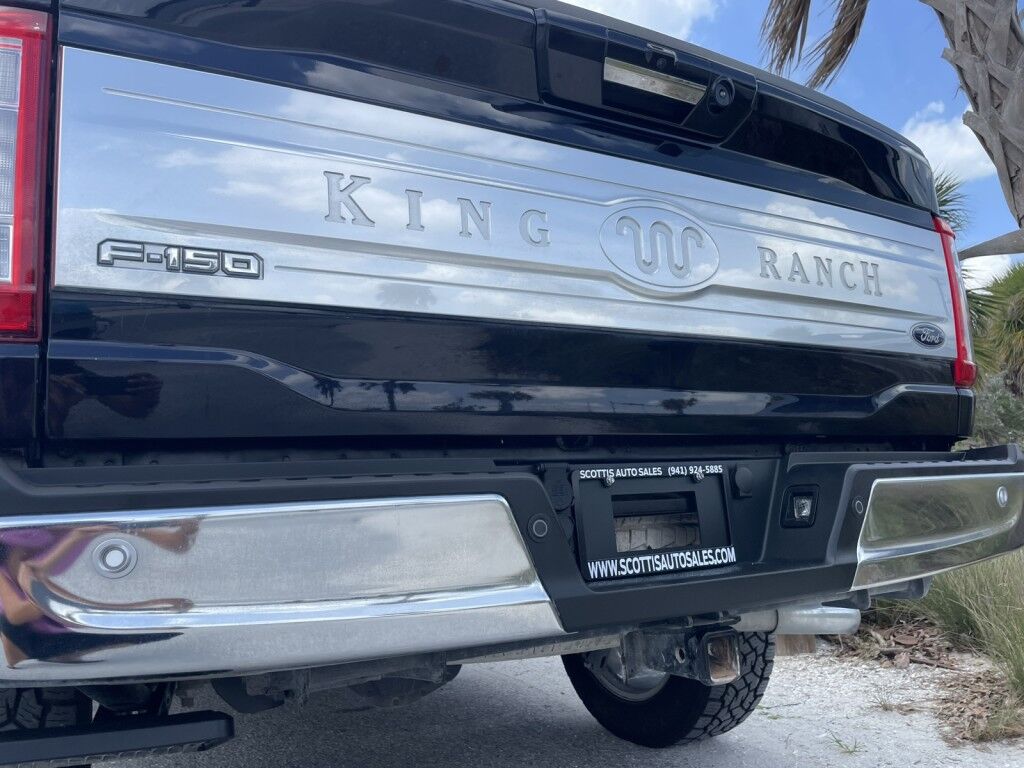 2021 Ford F-150 KING RANCH~CLEAN CARFAX~3.5L POWERBOOST HYBRIDFX4 PKG~TWIN PANEL MOONROOF~MAX TOWING PKG~ONLINE FINANCE AND SHIPPING AVAILABLE!!!! Sarasota FL