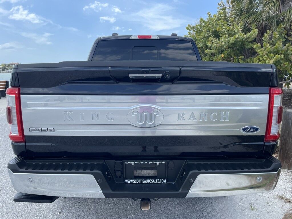 2021 Ford F-150 KING RANCH~CLEAN CARFAX~3.5L POWERBOOST HYBRIDFX4 PKG~TWIN PANEL MOONROOF~MAX TOWING PKG~ONLINE FINANCE AND SHIPPING AVAILABLE!!!! Sarasota FL