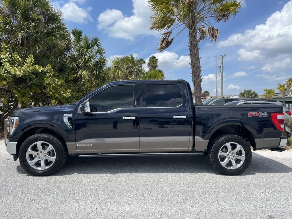 2021 Ford F-150 KING RANCH~CLEAN CARFAX~FX4 PKG~TWIN PANEL MOONROOF~MAX TOWING PKG~ONLINE FINANCE AND SHIPPING AVAILABLE!!!! Sarasota FL