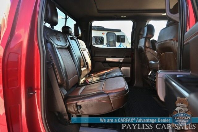 2021 Ford F-150 King Ranch / 4X4 / AutoStart / FX4 Off-Road Pkg / Heated & Cooled Leather Seats / Heated Steering Wheel / Panoramic Sunroof / NAV / 360 CAM / B&O Speakers / Lane Departure & Blind Spot / Tow Pkg / 1-Owner Anchorage AK