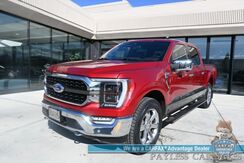 2021_Ford_F-150_King Ranch / 4X4 / AutoStart / FX4 Off-Road Pkg / Heated & Cooled Leather Seats / Heated Steering Wheel / Panoramic Sunroof / NAV / 360 CAM / B&O Speakers / Lane Departure & Blind Spot / Tow Pkg / 1-Owner_ Anchorage AK