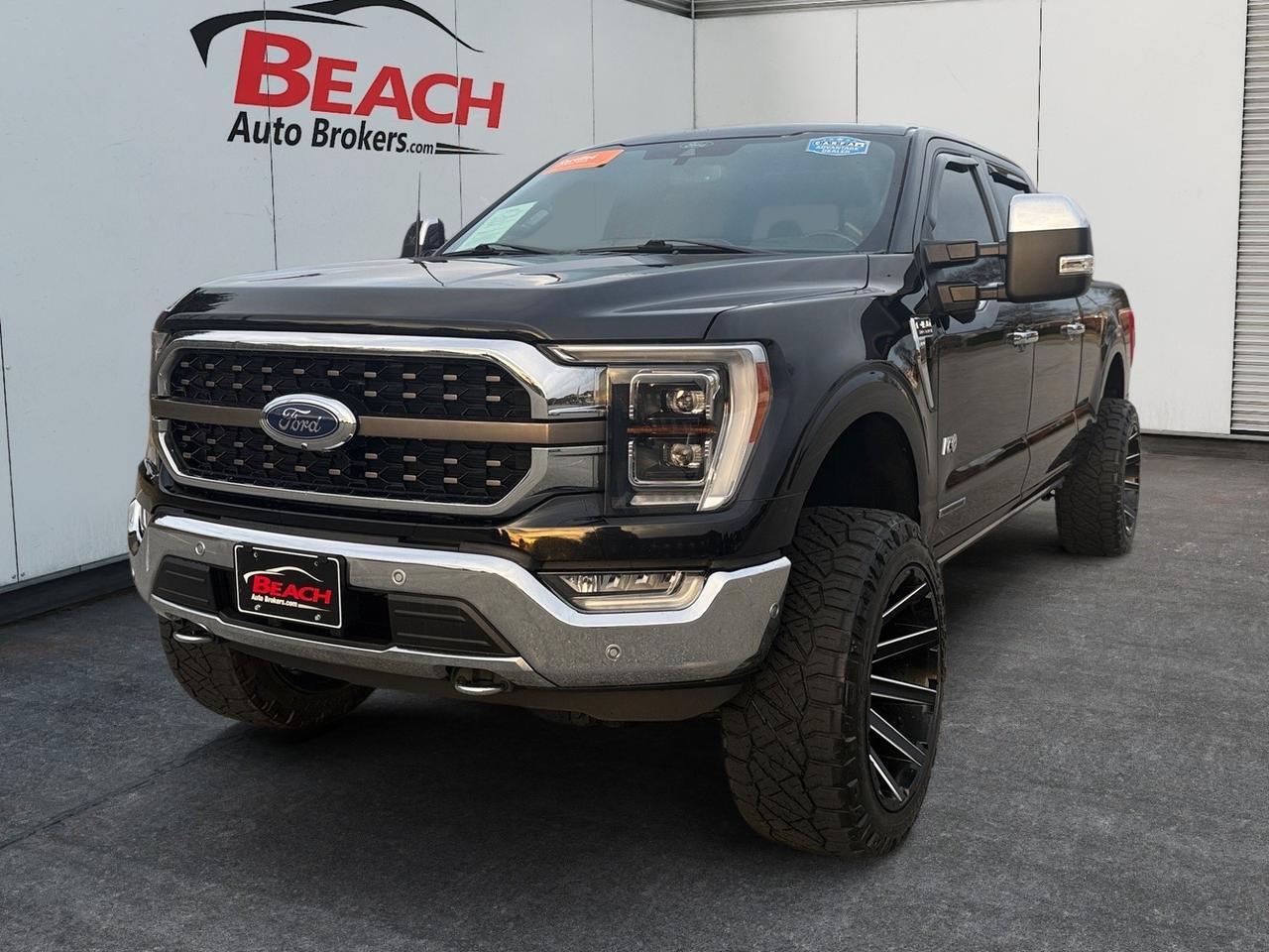 2021 Ford F-150 King Ranch, HEATED AND VENTILATED SEATS, HEATED REAR SEATS, MOONROOF, TONNEAU COVER, POWER RUNNING BOARDS, POWER FOLDING MIRRORS, REMOTE START, APPLE CARPLAY/ANDROID AUTO, UNIVERSAL GARAGE DOOR OPENER, CLEAN CARFAX, TRUCK THIS CLEAN DONT LAST LONG!