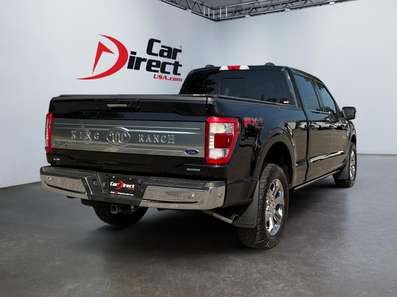 2021 Ford F-150 King Ranch, POWER RUNNING BOARDS, POWER TAILAGTE, 360 BACKUP CAMERA, BLIND SPOT, LANE KEEP ASSIST, HEATED & VENTILATED SEATS, PANORAMIC MOONROOF, HEATED REAR SEATS, TAILGATE STEP, BECOME A KING IN THIS FORD! Virginia Beach VA
