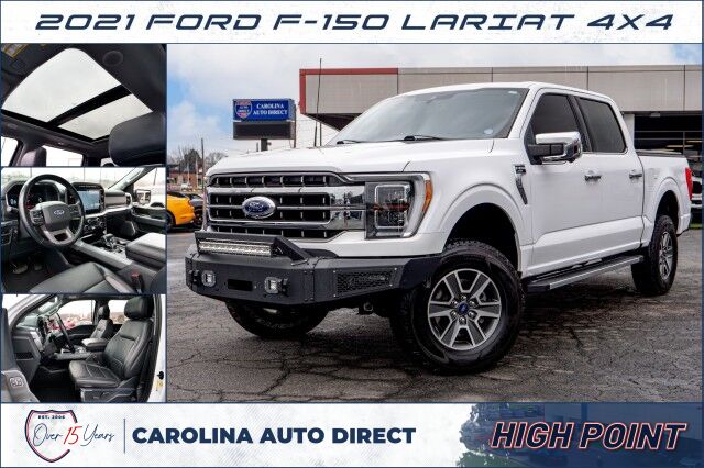 2021 Ford F-150 LARIAT 4X4 / 5.0L V8 / Trailer Tow Package!