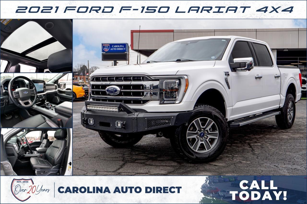 2021 Ford F-150 LARIAT 4X4 / 5.0L V8 / Trailer Tow Package!