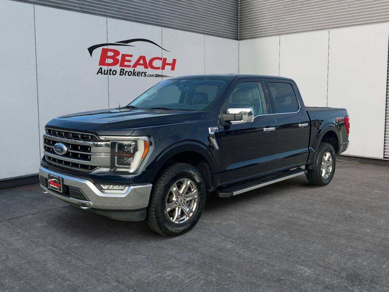 2021 Ford F-150 LARIAT, HEATED/VENTILATED SEATS, BACKUP CAMERA, APPLE CARPLAY/ANDROID AUTO, POWER MIRRORS, BED LINER, TONNEAU COVER, POWER SLIDING REAR WINDOW, TOW PACKAGE, RUNNING BOARDS, WIFI, KEYLESS START, B&O SPEAKERS, CLEAN CARFAX, ONLY 1 OWNER!