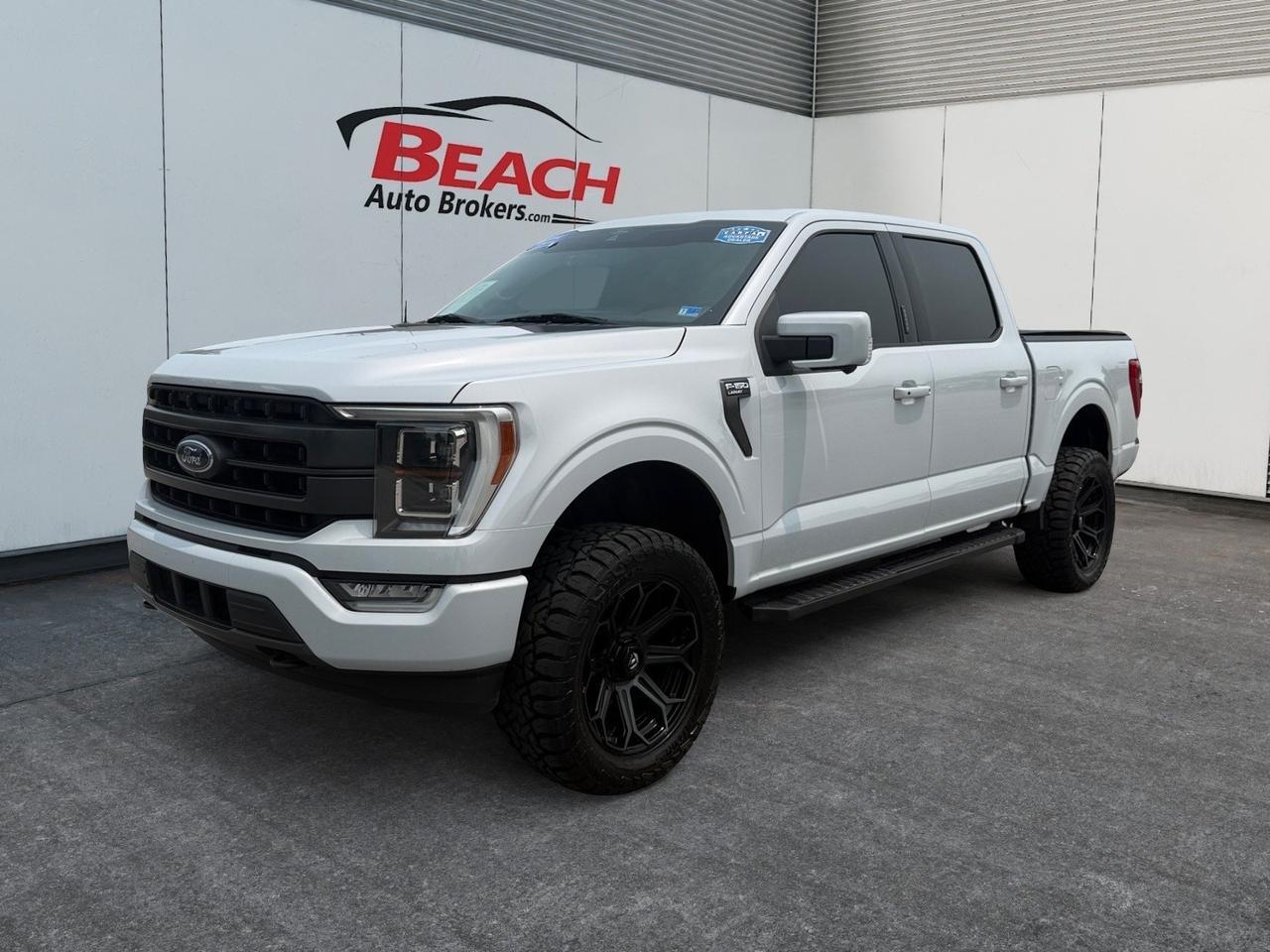 2021 Ford F-150 LARIAT, HEATED/VENTILATED SEATS, HEATED REAR SEATS, MOONROOF, RUNNING BOARDS, TOW PACKAGE, TONNEAU COVER, POWER SLIDING REAR WINDOW, POWER FOLDING MIRRORS, B&O SPEAKERS, UNIVERSAL GARAGE DOOR OPENER, CLEAN CARFAX! Norfolk VA