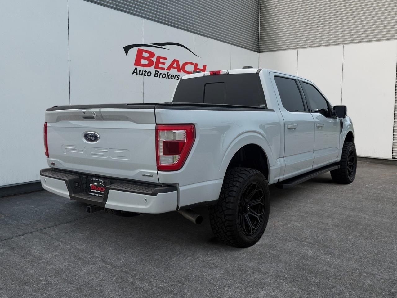2021 Ford F-150 LARIAT, HEATED/VENTILATED SEATS, HEATED REAR SEATS, MOONROOF, RUNNING BOARDS, TOW PACKAGE, TONNEAU COVER, POWER SLIDING REAR WINDOW, POWER FOLDING MIRRORS, B&O SPEAKERS, UNIVERSAL GARAGE DOOR OPENER, CLEAN CARFAX! Norfolk VA