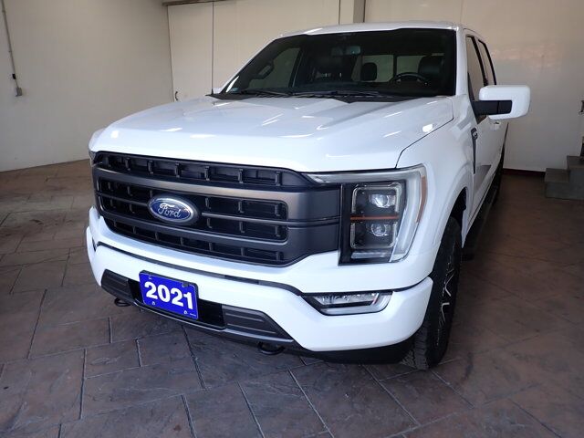 2021 Ford F-150 LARIAT SUPERCREW LEATHER NAVI 4WD 5&apos;5&quot; BOX Listowel ON