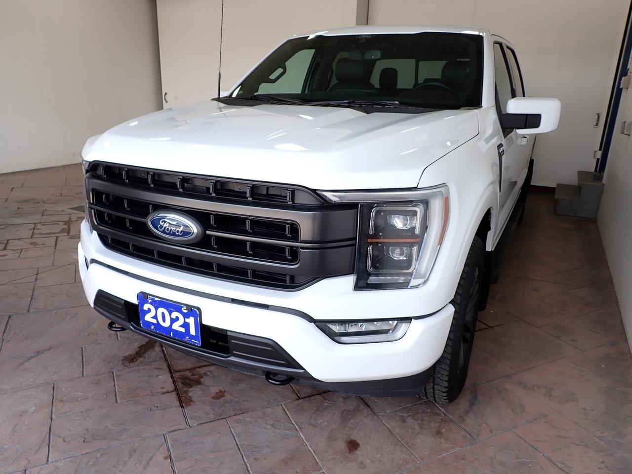 2021 Ford F-150 LARIAT SUPERCREW LEATHER NAVI SUNROOF 5.5 BOX 4WD Listowel ON