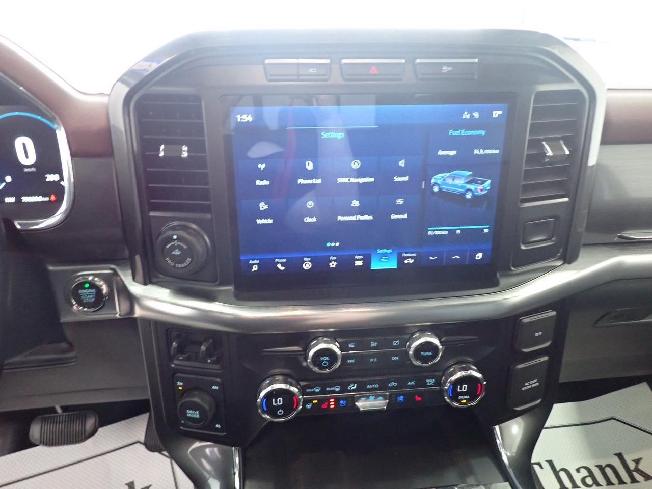 2021 Ford F-150 LARIAT SUPERCREW LEATHER NAVI SUNROOF 5.5 BOX 4WD Listowel ON