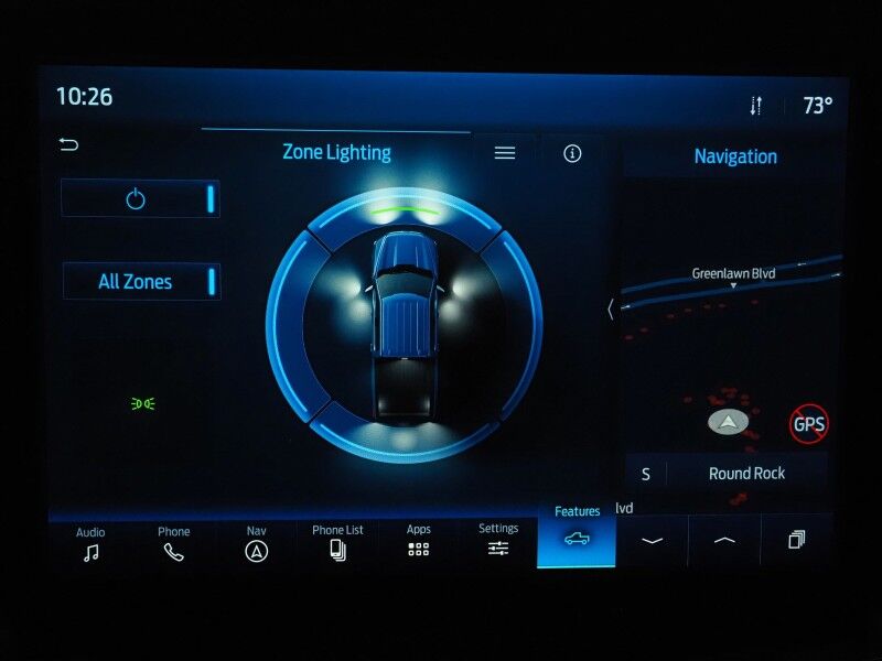 2021 Ford F-150 LARIAT SuperCrew 4WD *FX4 OFF-ROAD PKG, NAVIGATION, SAFETY ALERTS, BACKUP-CAMERA, COLOR TOUCHSCREEN, LEATHER, CLIMATE SEATS, REMOTE START, POWER TAILGATE, KEYLESS ENTRY, LED HEADLIGHTS, ANDROID & APPLE Round Rock TX