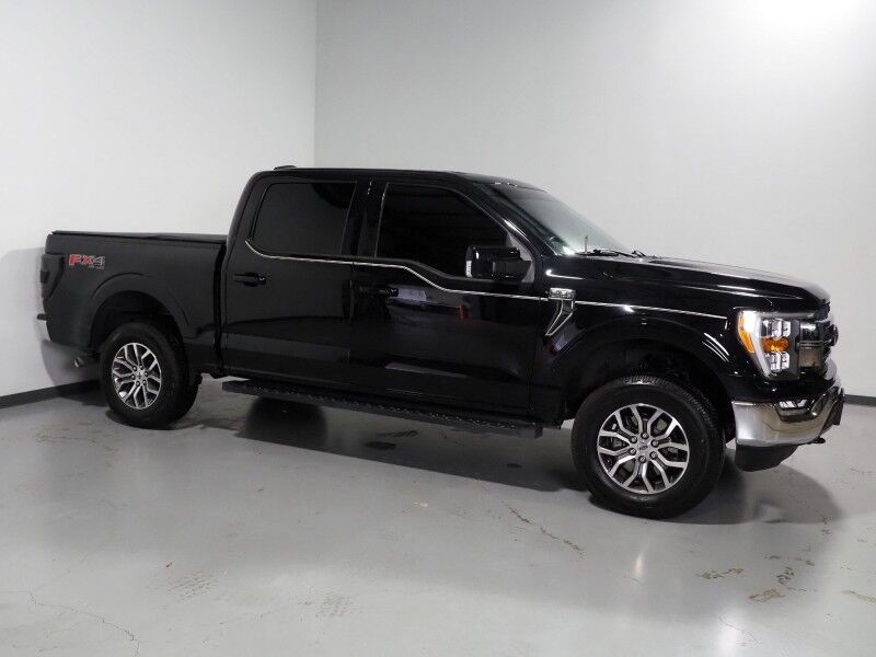 2021 Ford F-150 LARIAT SuperCrew 4WD *FX4 OFF-ROAD PKG, NAVIGATION, SAFETY ALERTS, BACKUP-CAMERA, COLOR TOUCHSCREEN, LEATHER, CLIMATE SEATS, REMOTE START, POWER TAILGATE, KEYLESS ENTRY, LED HEADLIGHTS, ANDROID & APPLE Round Rock TX