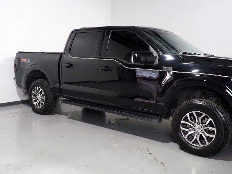 2021 Ford F-150 LARIAT SuperCrew 4WD *FX4 OFF-ROAD PKG, NAVIGATION, SAFETY ALERTS, BACKUP-CAMERA, COLOR TOUCHSCREEN, LEATHER, CLIMATE SEATS, REMOTE START, POWER TAILGATE, KEYLESS ENTRY, LED HEADLIGHTS, ANDROID & APPLE Round Rock TX