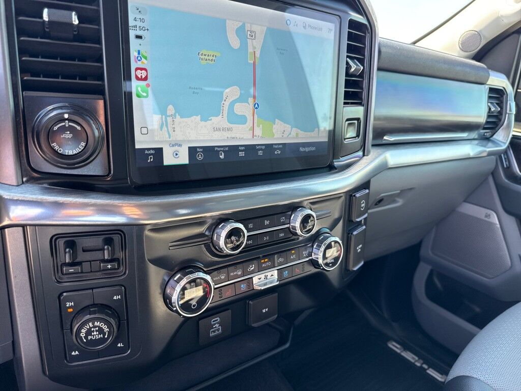 2021 Ford F-150 LARIAT~POWERBOOST HYBRID~DRIVER ASSIST~CARPLAY~CONNECTED CAR INTEGRATED APPS~ ECOBOOST~FX4 PACKAGE~LEATHER SEATS~REMOTE ENGINE START~TOW/HAUL MODE~ONLINE FINANCE AND SHIPPING AVAILABLE Sarasota FL