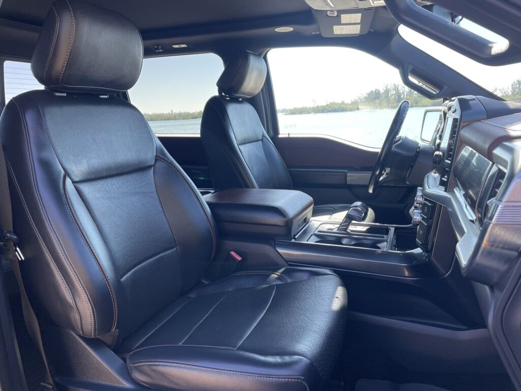 2021 Ford F-150 LARIAT~POWERBOOST HYBRID~TWIN PANEL MOONROOF~FX4 OFF ROAD PACKAGE~1 OWNER~ONLINE FINANCE AND SHIPPING AVAILABLE!!! Sarasota FL