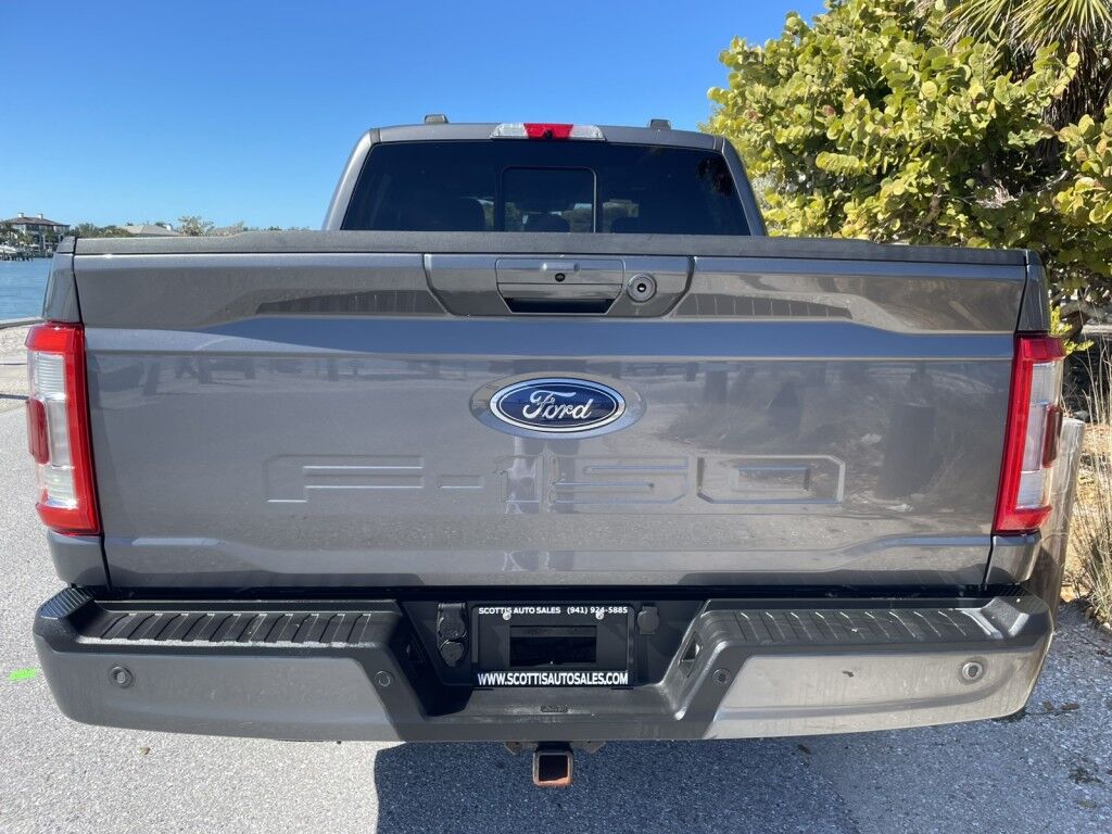 2021 Ford F-150 LARIAT~POWERBOOST HYBRID~TWIN PANEL MOONROOF~FX4 OFF ROAD PACKAGE~1 OWNER~ONLINE FINANCE AND SHIPPING AVAILABLE!!! Sarasota FL