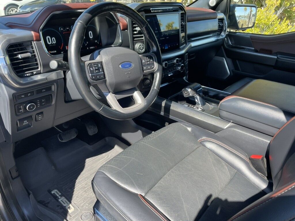 2021 Ford F-150 LARIAT~POWERBOOST HYBRID~TWIN PANEL MOONROOF~FX4 OFF ROAD PACKAGE~1 OWNER~ONLINE FINANCE AND SHIPPING AVAILABLE!!! Sarasota FL
