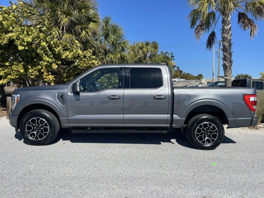 2021 Ford F-150 LARIAT~POWERBOOST HYBRID~TWIN PANEL MOONROOF~FX4 OFF ROAD PACKAGE~1 OWNER~ONLINE FINANCE AND SHIPPING AVAILABLE!!! Sarasota FL