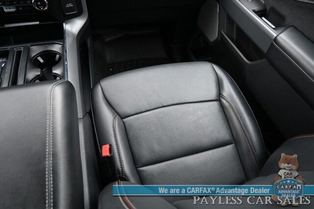 2021 Ford F-150 Lariat / 4X4 / Super Crew / Chrome Appearance Pkg / Auto Start / Heated & Cooled Leather Seats / B&O Speakers / Navigation / Lane Depart & Blind Spot / Tonneau Cover / Bed Liner / Tow Pkg Anchorage AK