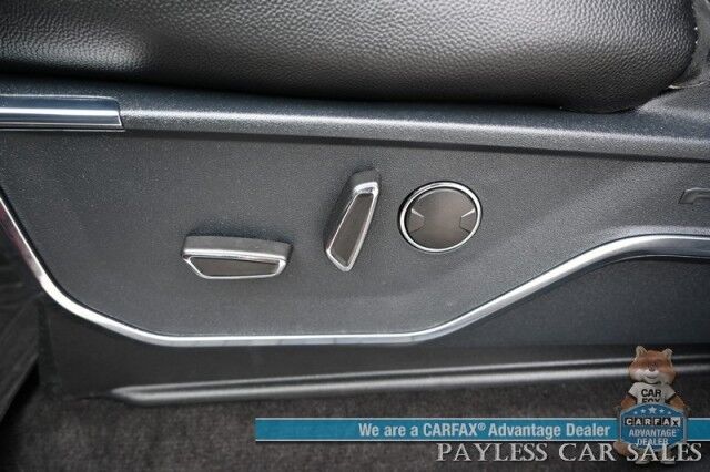 2021 Ford F-150 Lariat / 4X4 / Super Crew / Chrome Appearance Pkg / Auto Start / Heated & Cooled Leather Seats / B&O Speakers / Navigation / Lane Depart & Blind Spot / Tonneau Cover / Bed Liner / Tow Pkg Anchorage AK