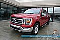 2021 Ford F-150 Lariat / 4X4 / Super Crew / Chrome Appearance Pkg / Auto Start / Heated & Cooled Lea