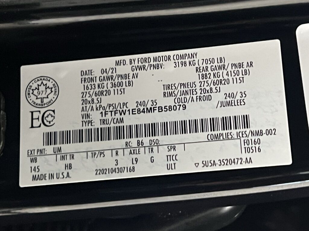 2021 Ford F-150 Lariat Highlands Ranch CO
