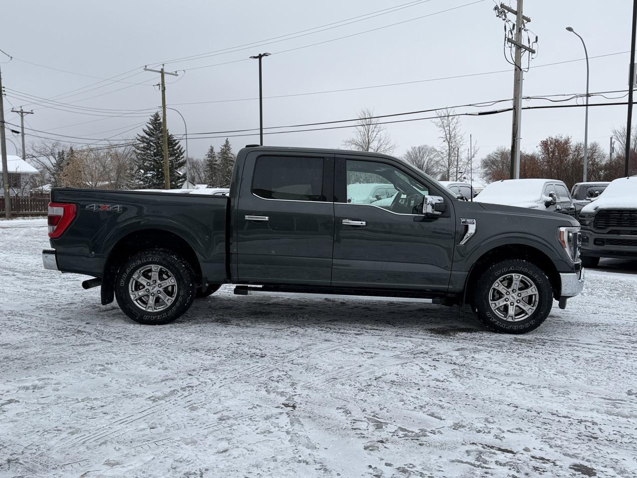 2021 Ford F-150 Lariat SuperCrew Crew Cab 4WD | Low KMs | EcoBoost | Heated Seats | 360 Camera Redwater AB