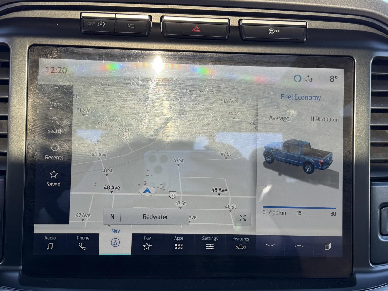 2021 Ford F-150 Lariat SuperCrew Crew Cab 4WD | Low KMs | EcoBoost | Heated Seats | 360 Camera Redwater AB