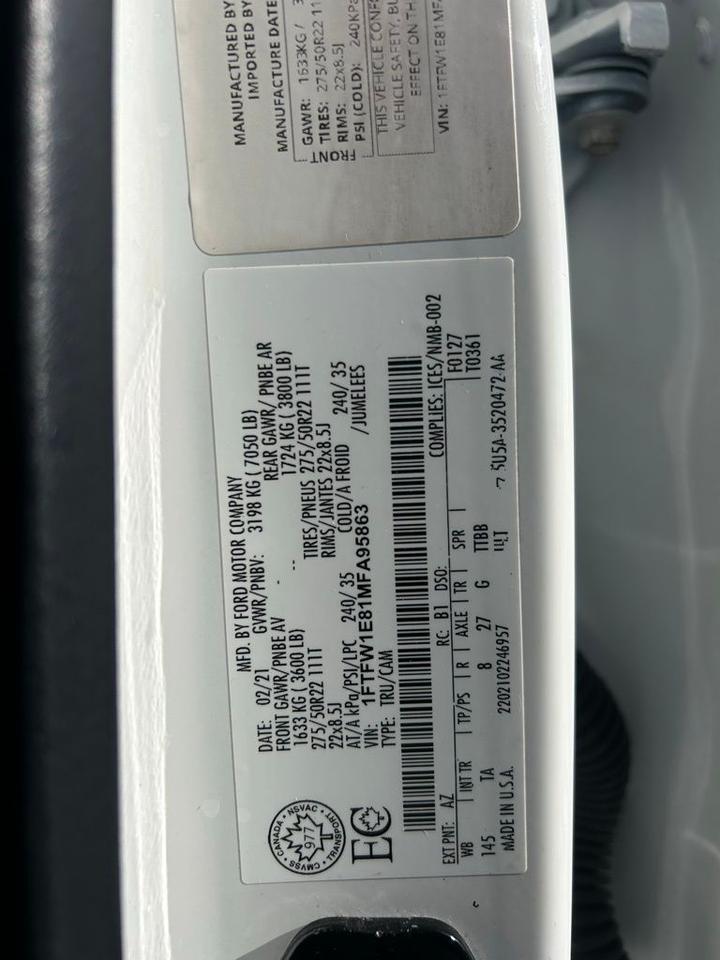 2021 Ford F-150 Limited Crestwood KY