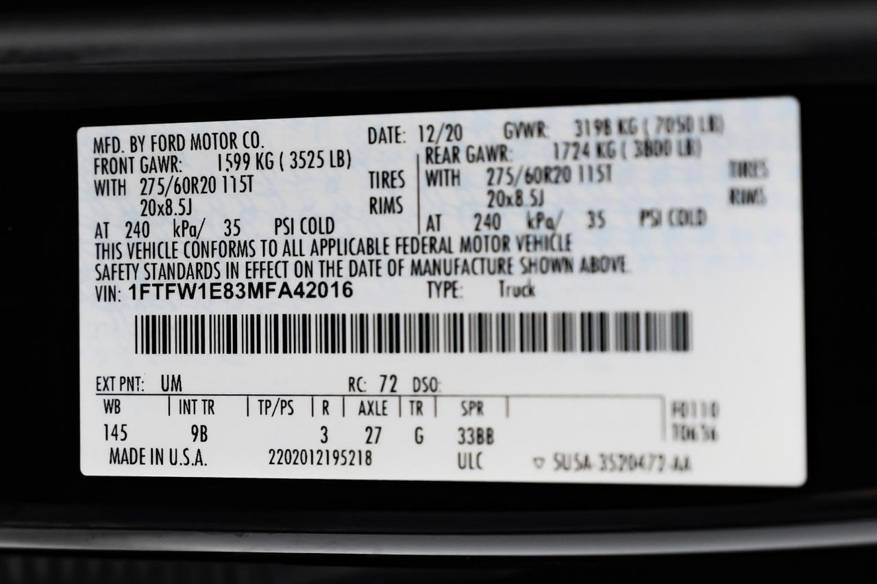 2021 Ford F-150 Platinum Carrollton TX