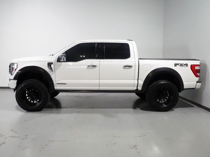 2021 Ford F-150 Platinum SuperCrew 4WD *3.5L POWERBOOST HYBRID, FX4 OFF-ROAD PKG, NAVIGATION, ADAPTIVE CRUISE, SAFETY ALERTS, 360 CAMERAS, TWIN PANEL MOONROOF, LEATHER, CLIMATE MASSAGE SEATS, HEATED STEERING, AUTOMATIC PARKING, BANG & OLUFSEN, WIRELESS CHARGING Round Rock TX
