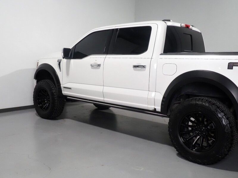 2021 Ford F-150 Platinum SuperCrew 4WD *3.5L POWERBOOST HYBRID, FX4 OFF-ROAD PKG, NAVIGATION, ADAPTIVE CRUISE, SAFETY ALERTS, 360 CAMERAS, TWIN PANEL MOONROOF, LEATHER, CLIMATE MASSAGE SEATS, HEATED STEERING, AUTOMATIC PARKING, BANG & OLUFSEN, WIRELESS CHARGING Round Rock TX