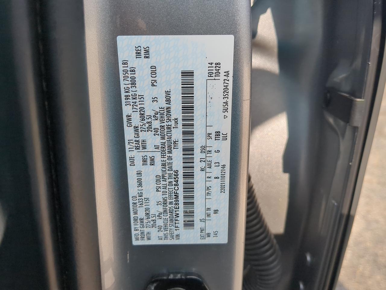 2021 Ford F-150 Platinum Winder GA