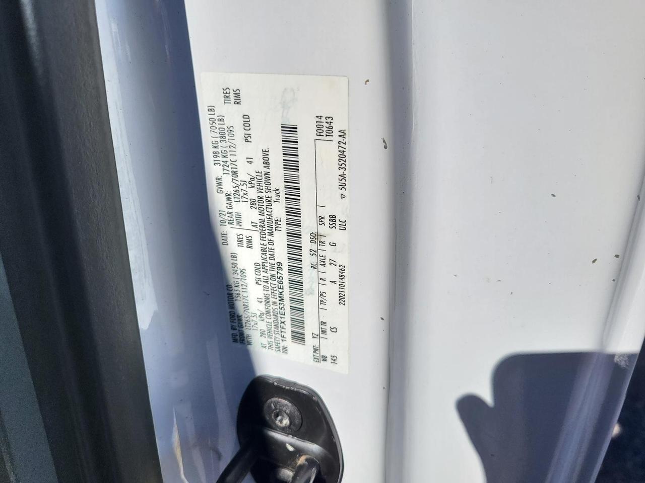 2021 Ford F-150 XL 4WD SuperCab Beeville TX