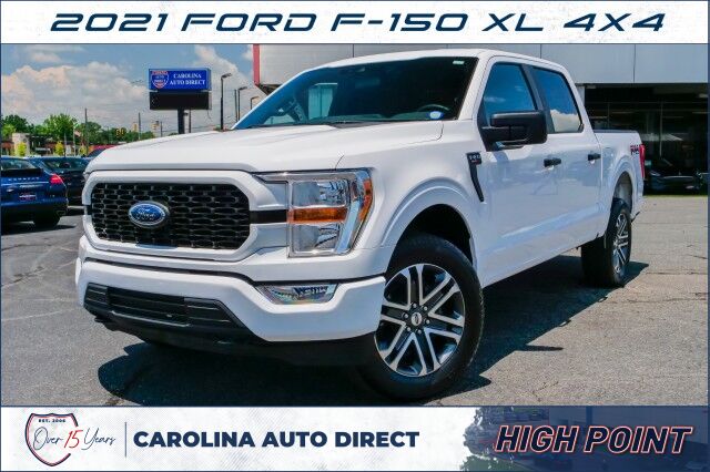 2021 Ford F-150 XL 4X4 / 5.0L V8 / STX Appearance PKG! High Point NC
