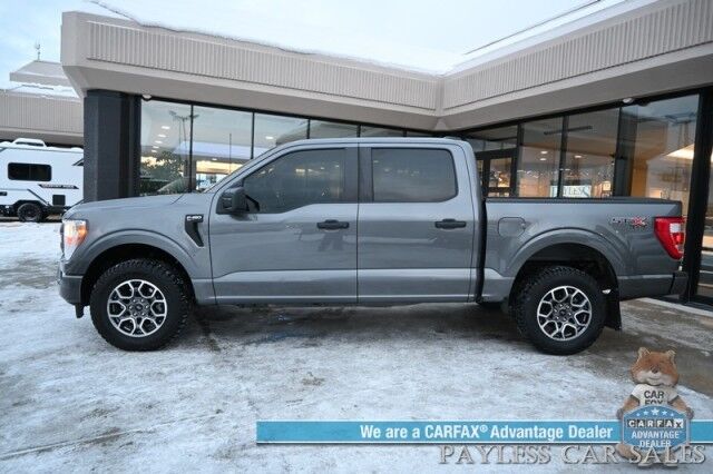 2021 Ford F-150 XL / 4X4 / Crew Cab / STX Appearance Pkg / Premium Cloth Seats / Lane Departure Alert / Apple CarPlay & Android Auto / Bluetooth / Back Up Camera / Tow Pkg / Block Heater / 1-Owner Anchorage AK 2021 Ford F-150 XL / 4X4 / Crew Cab / STX Appearance Pkg / Premium Cloth Seats / Lane Departure Alert / Apple CarPlay & Android Auto / Bluetooth / Back Up Camera / Tow Pkg / Block Heater / 1-Owner Anchorage AK