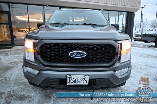 2021 Ford F-150 XL / 4X4 / Crew Cab / STX Appearance Pkg / Premium Cloth Seats / Lane Departure Alert / Apple CarPlay & Android Auto / Bluetooth / Back Up Camera / Tow Pkg / Block Heater / 1-Owner Anchorage AK 2021 Ford F-150 XL / 4X4 / Crew Cab / STX Appearance Pkg / Premium Cloth Seats / Lane Departure Alert / Apple CarPlay & Android Auto / Bluetooth / Back Up Camera / Tow Pkg / Block Heater / 1-Owner Anchorage AK