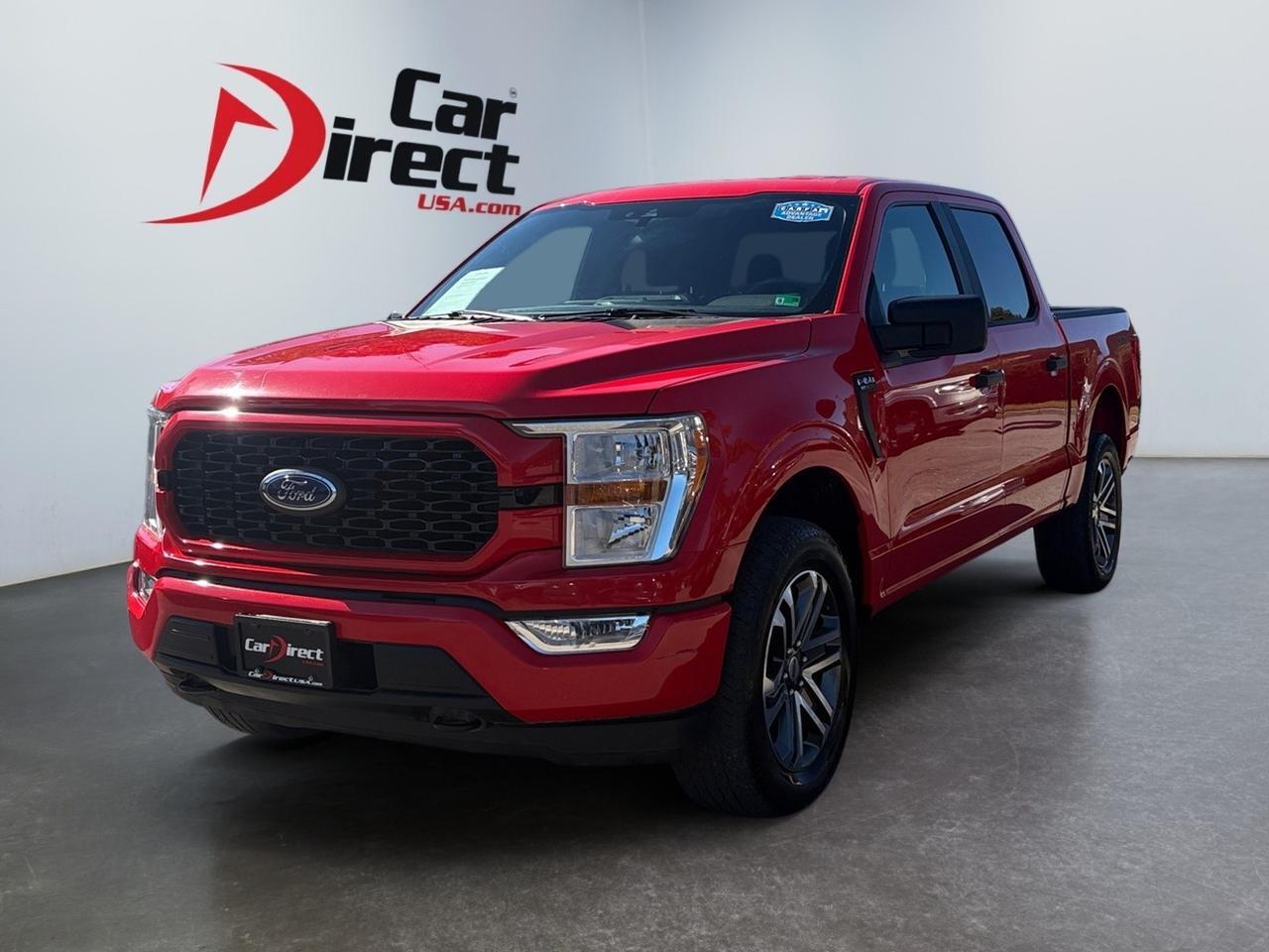 2021 Ford F-150 XL, AUTO START/STOP, BACKUP CAMERA WITH PARKING SENSORS, TOW PACKAGE, PRE COLLISION ALERT, BED LINER, RUNNING BOARDS, ONLY 1 OWNER, CLEAN CARFAX, TEST DRIVE THIS FORD TODAY! Virginia Beach VA