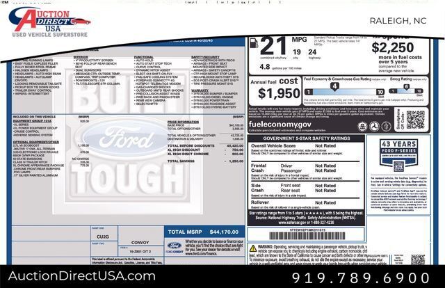 2021 Ford F-150 XL Raleigh NC