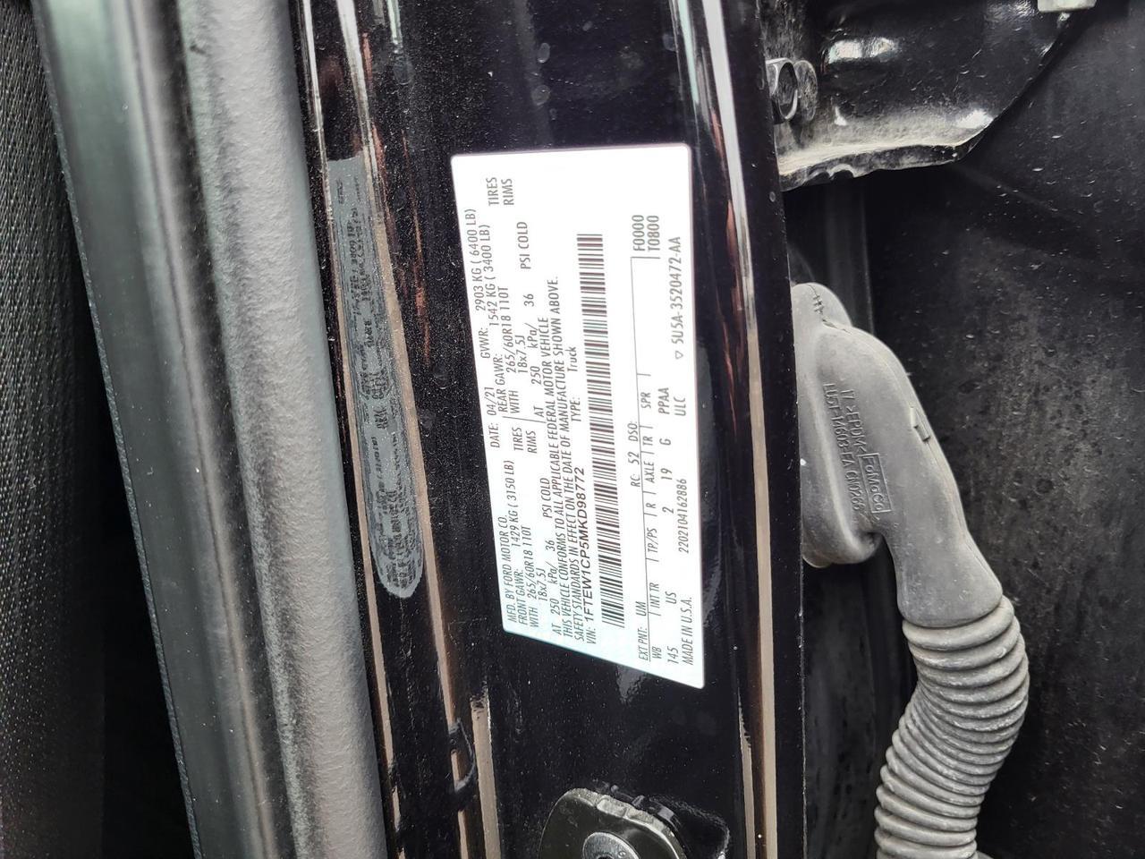 2021 Ford F-150 XLT 2WD SuperCrew 5.5' Box Beeville TX