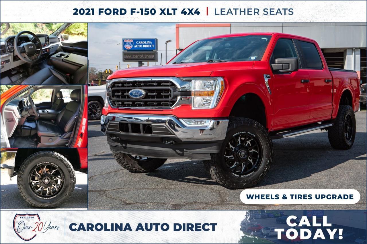 2021 Ford F-150 XLT 4X4 / 5.0L V8 / Leather Seating / Wheels & Tires Upgrade