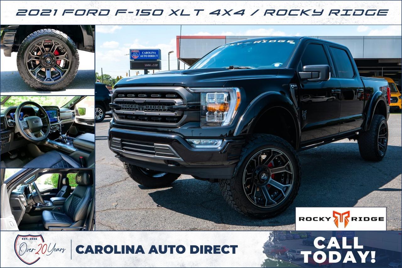 2021 Ford F-150 XLT 4X4 / ROCKY RIDGE / 5.0L V8 / Wheels & Tires Upgrade!