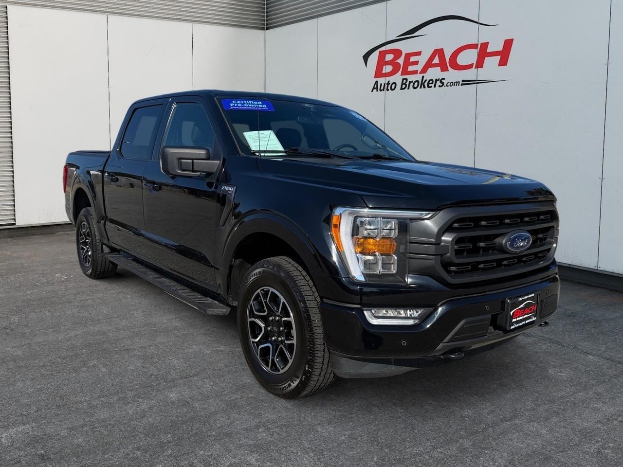 2021 Ford F-150 XLT, MOONROOF, APPLE CARPLAY/ANDROID AUTO, POWER SLIDING REAR WINDOW, HEATED SEATS, RUNNING BOARDS, TONEAU COVER, TOW PACKAGE, ONLY 1 OWNER, MAKE IT YOURS TODAY!