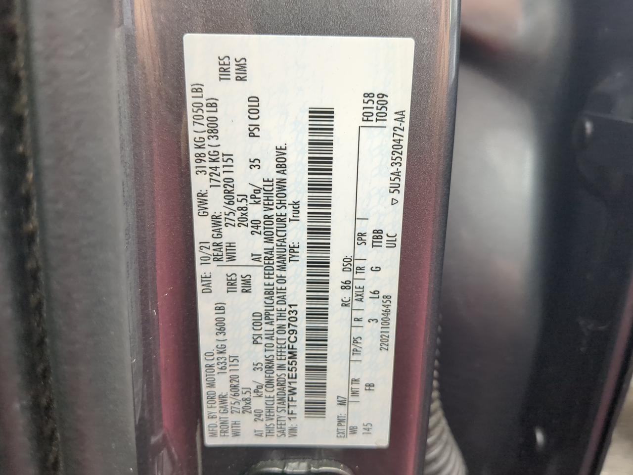 2021 Ford F-150 XLT Appleton WI